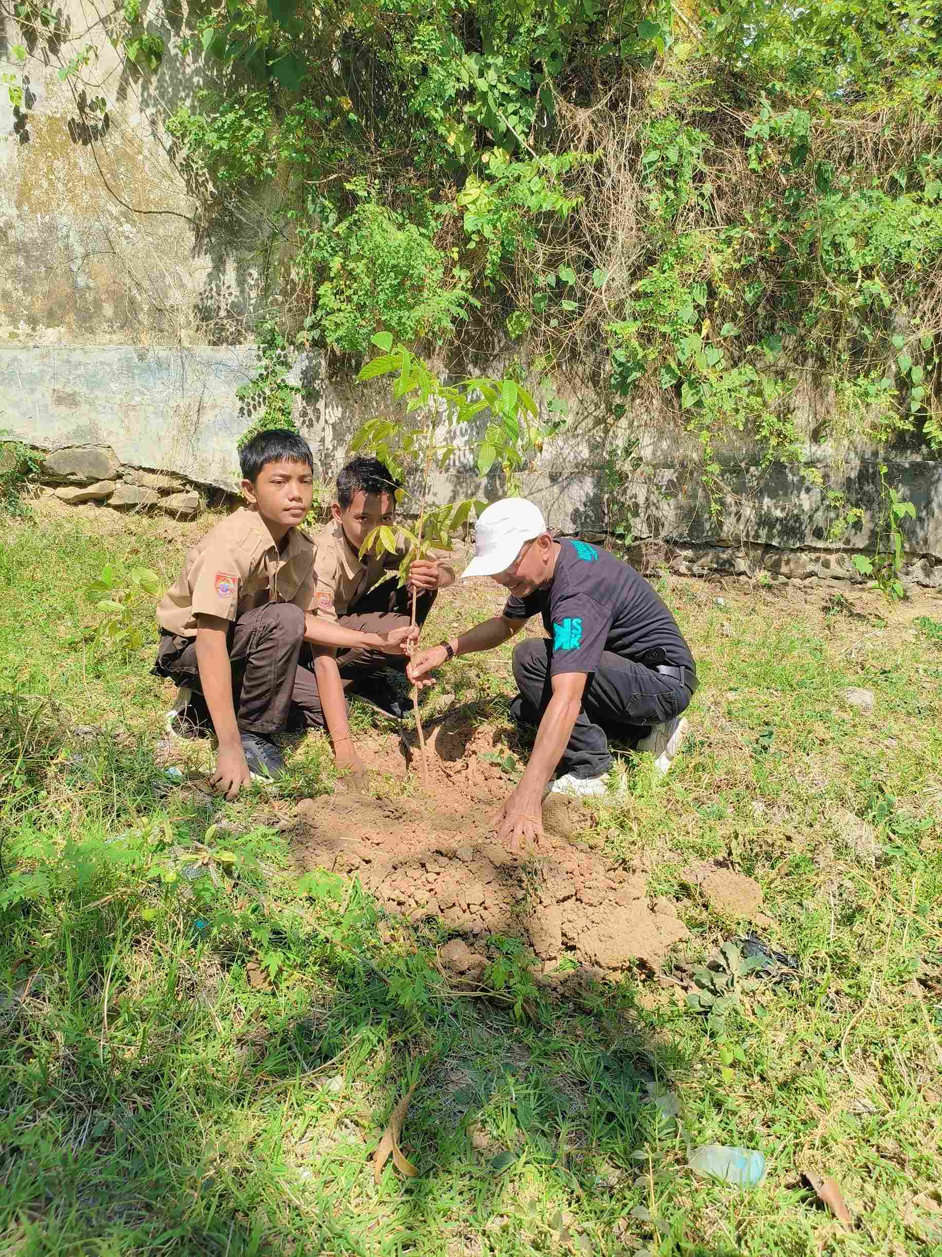 Menuju Sekolah Adiwiyata, UPTD SMPN 5 SINJAI Melakukan Penanaman Pohon Menuju Sekolah Adiwiyata, UPTD SMPN 5 SINJAI Melakukan Penanaman Pohon