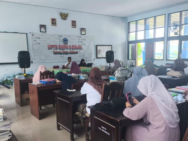 UPTD SMPN 5 SINJAI Gelar Rapat Persiapan P5, US, dan SAS di Bulan Ramadan, Semangat Guru Menginspirasi