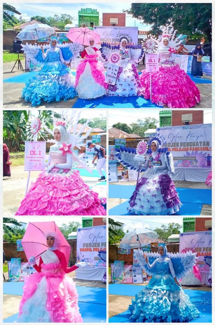 "Aksi Nyata Peduli Lingkungan: Sampah Cantik dari Plastik" "Aksi Nyata Peduli Lingkungan: Sampah Cantik dari Plastik"