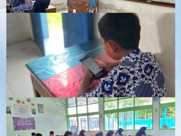 Tak Gentar Hadapi Mendung, Hari Kedua SAS di UPTD SMPN 5 Sinjai Tetap Lancar